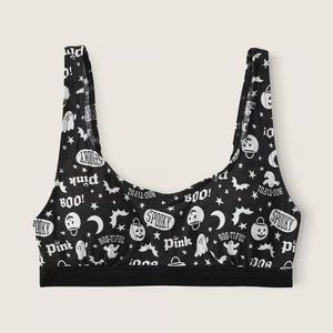 Victoria's Secret PINK Halloween Loungin' Cotton Scoop Bralette